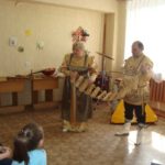 Артисты ансамбля народной музыки «Малинка» провели тематическое мероприятие для воспитанников Афанасьевского МДОУ