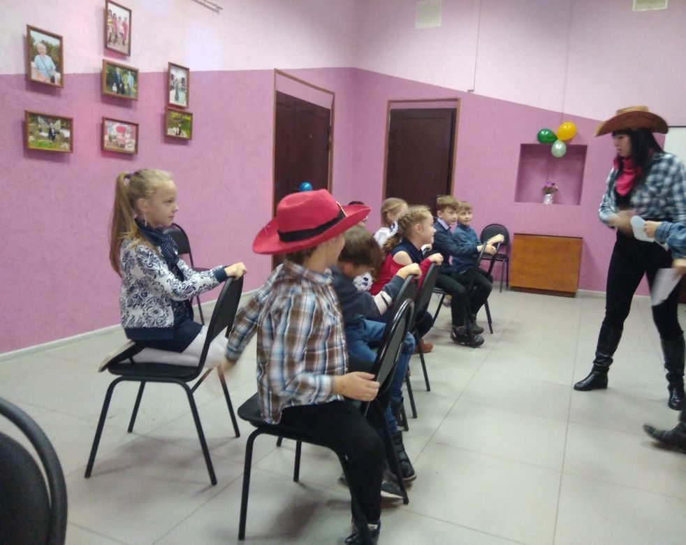 В Доме культуры с. Китово прошла игровая программа для детей «Ковбои и их друзья»