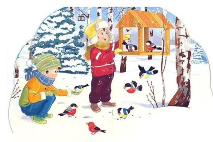 Акция «Поможем зимующим птицам» в клубе д. Михалево