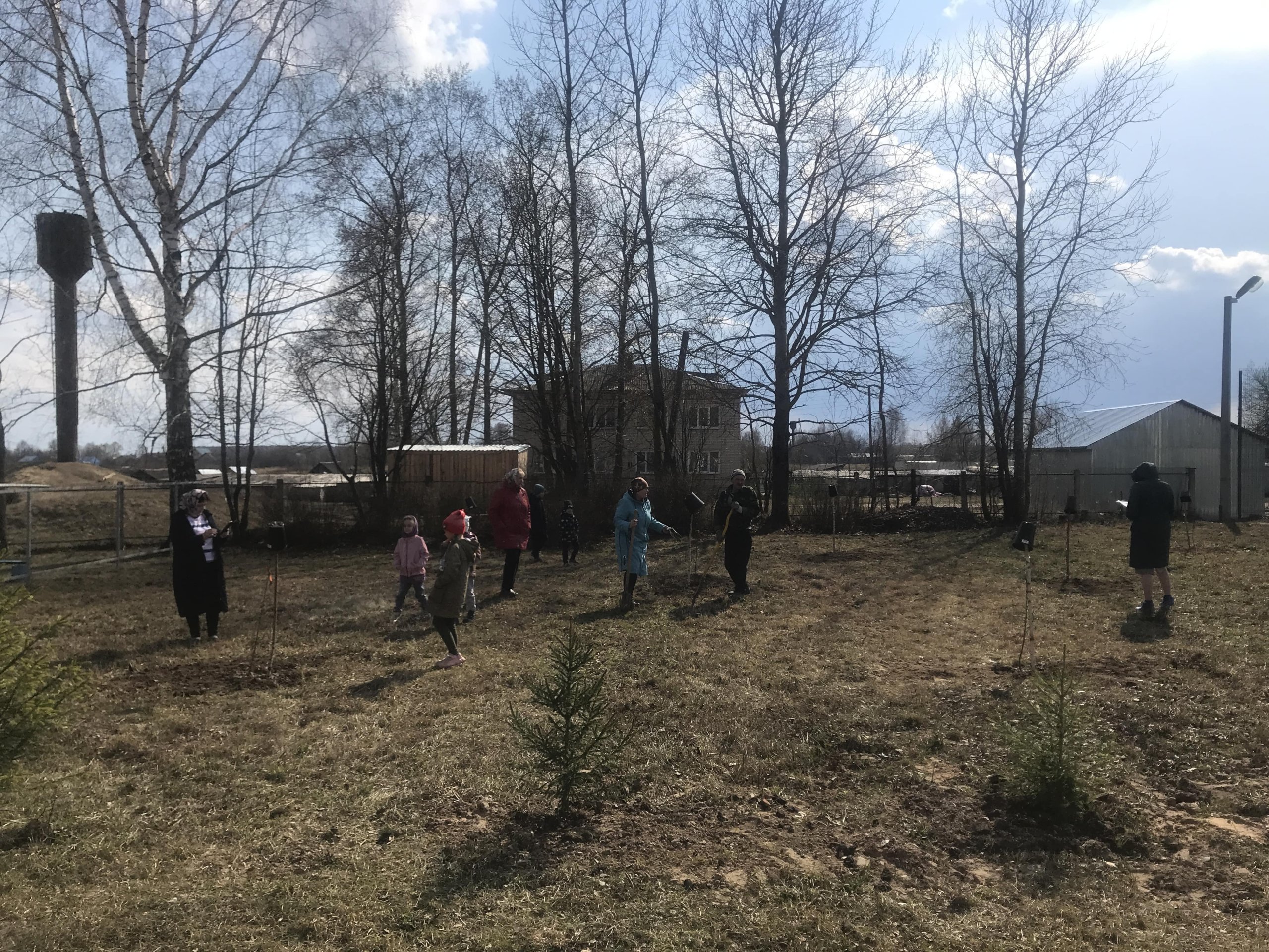 Международная акция "Сад Памяти"в Афанасьевском  сельском поселении