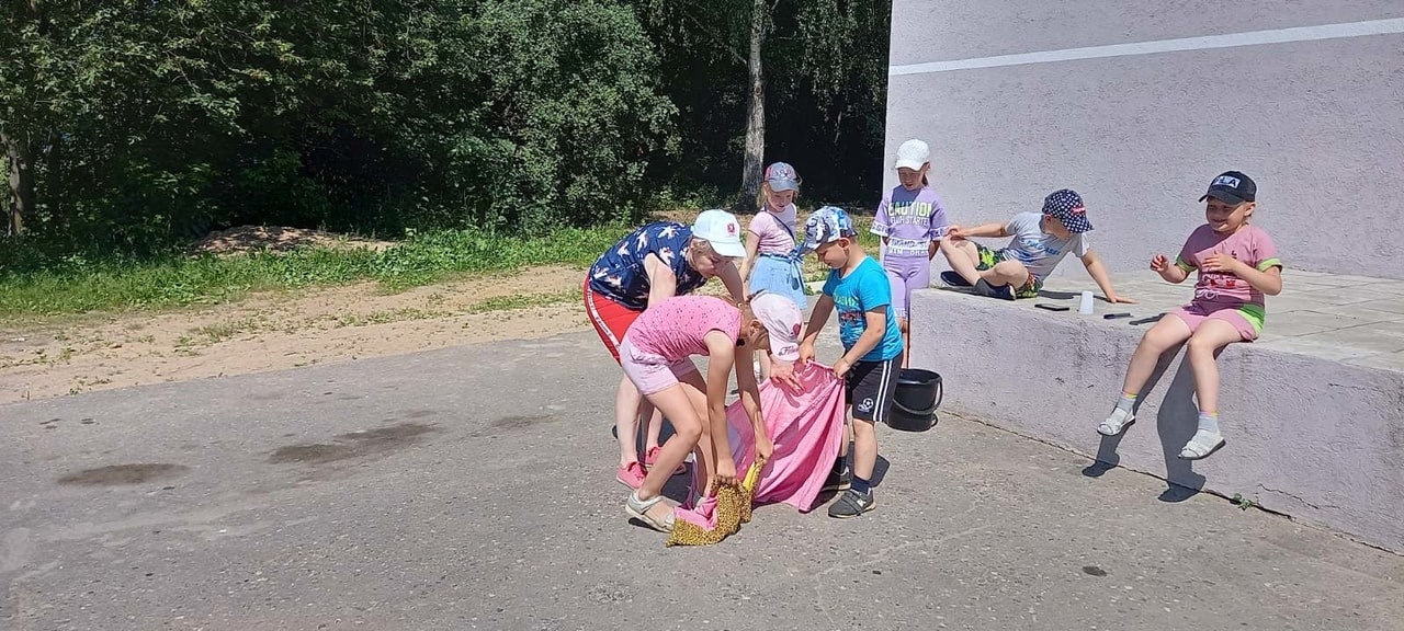 Последний день лагерной смены для учащихся Китовской СОШ