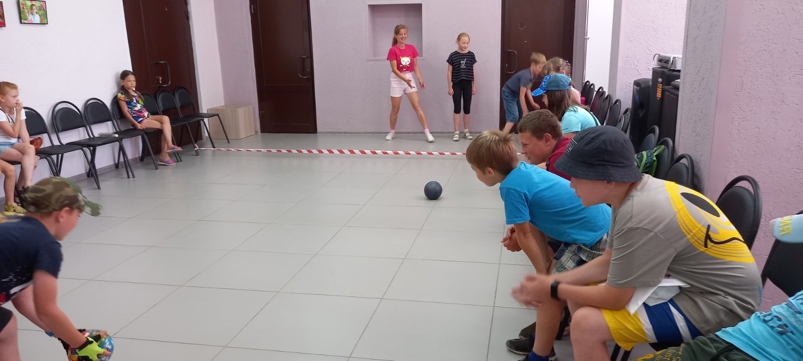 Спортивная игра "Берега" в Китовском Доме культуры