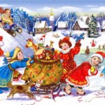Рождественские забавы в клубах Семейкинского сельского поселения