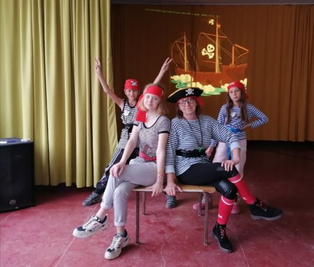 Пиратский квест в Харитоновском Доме культуры