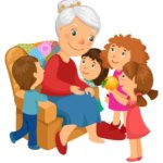 Познавательно-развлекательная программа "Бабушки и внуки" в Колобовском Доме культуры
