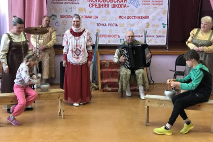 «Русские потешки» для воспитанников лагерей дневного пребывания