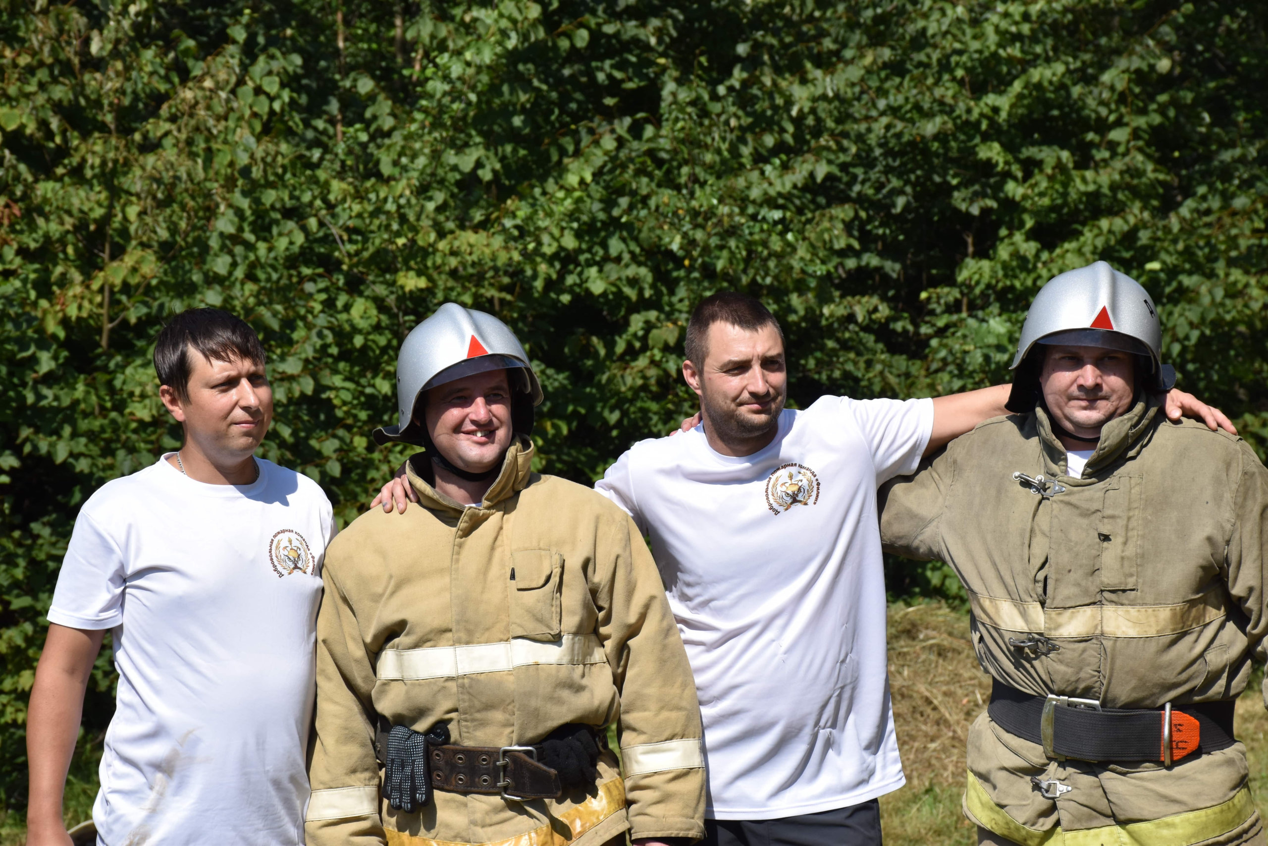 Соревнования добровольных пожарных команд Шуйского района￼