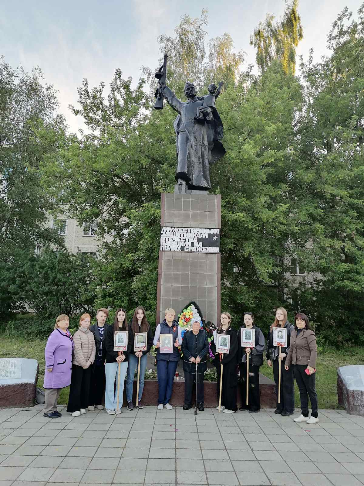 Жители Шуйского района присоединились к акции "Свеча памяти"