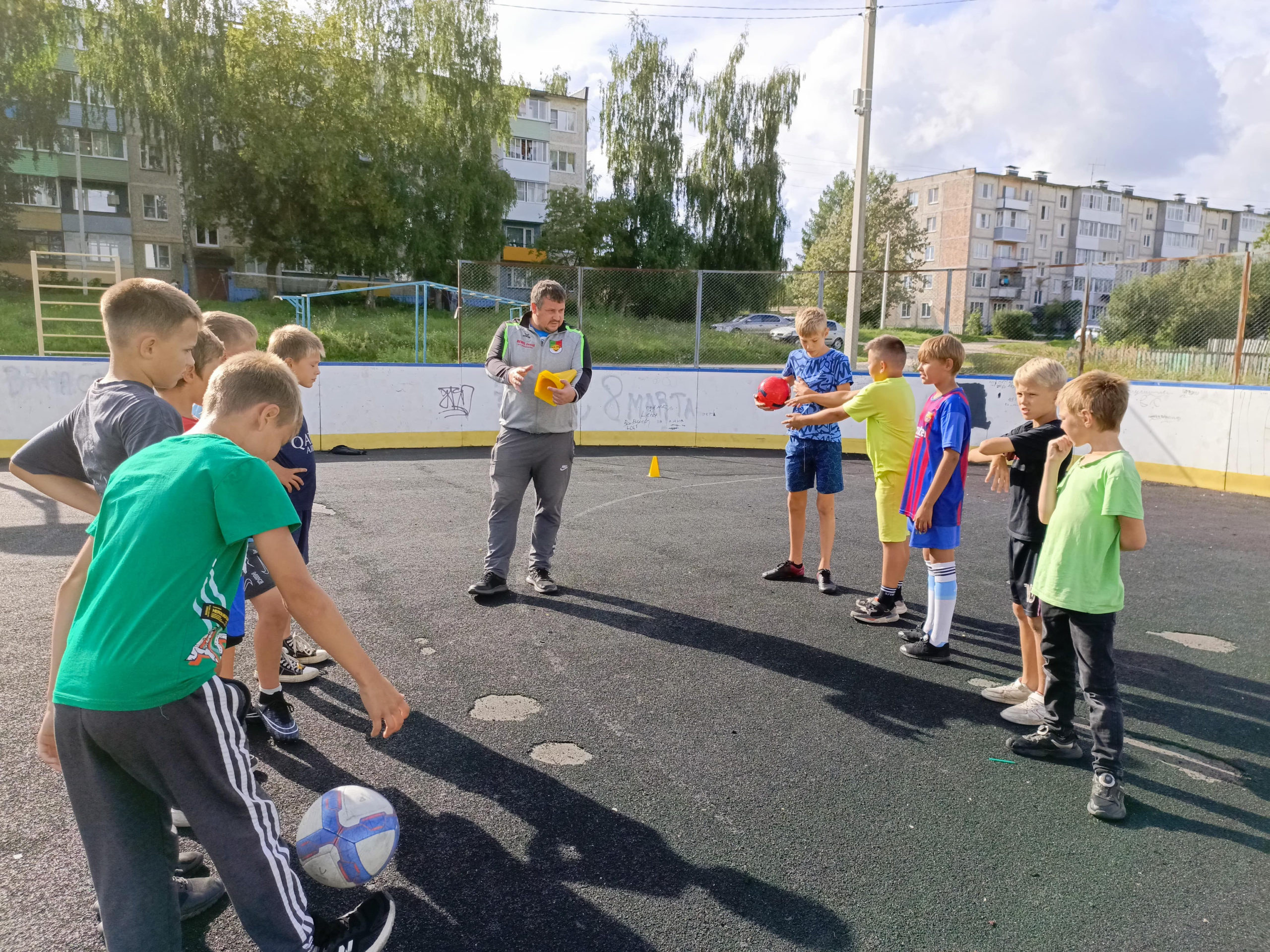 В Шуйском районе прошел День физкультурника